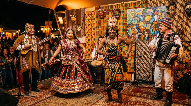 budaya musik folk, seni rakyat, musik tradisional dunia, komunitas folk, sejarah lagu rakyat, festival budaya