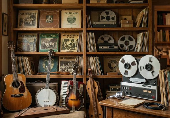 rekaman musik rakyat,koleksi lagu tradisional,audio budaya langka